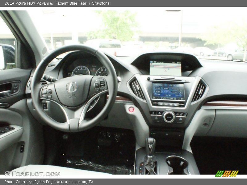 Dashboard of 2014 MDX Advance