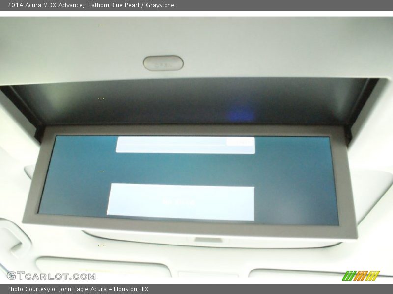 Fathom Blue Pearl / Graystone 2014 Acura MDX Advance