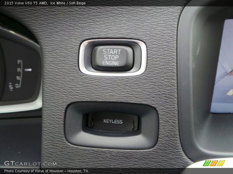 Controls of 2015 V60 T5 AWD