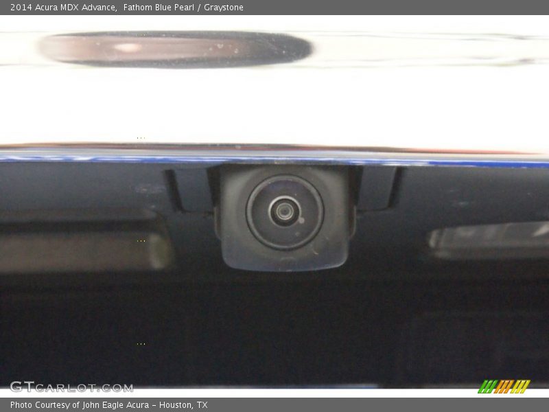 Fathom Blue Pearl / Graystone 2014 Acura MDX Advance