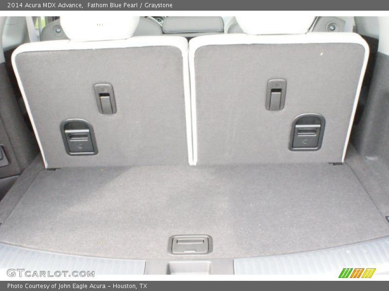 Fathom Blue Pearl / Graystone 2014 Acura MDX Advance