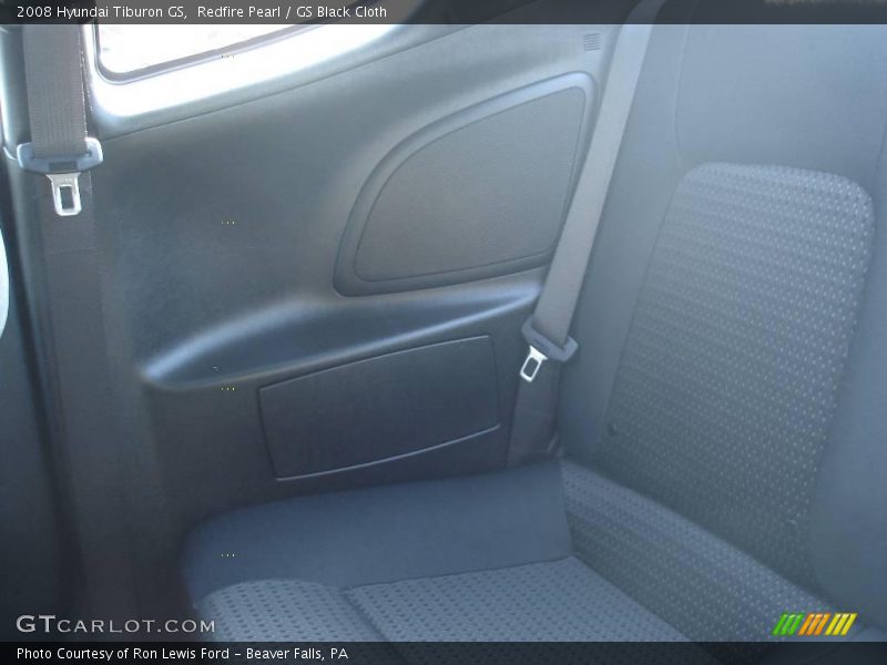 Redfire Pearl / GS Black Cloth 2008 Hyundai Tiburon GS