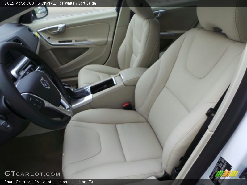 Ice White / Soft Beige 2015 Volvo V60 T5 Drive-E