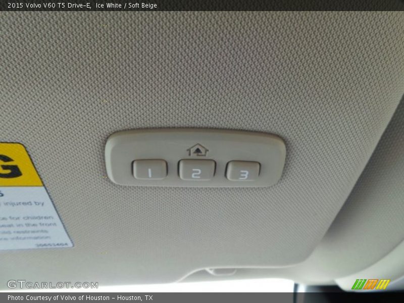 Ice White / Soft Beige 2015 Volvo V60 T5 Drive-E