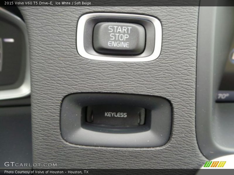 Ice White / Soft Beige 2015 Volvo V60 T5 Drive-E