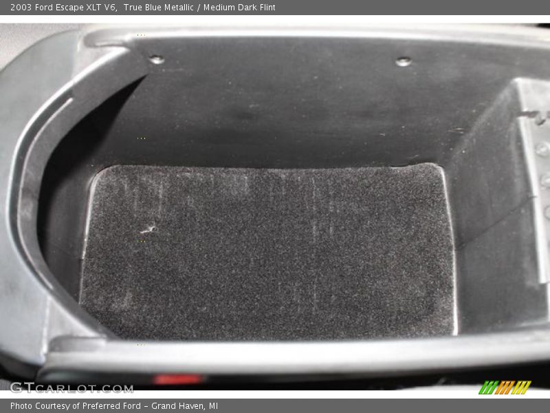 True Blue Metallic / Medium Dark Flint 2003 Ford Escape XLT V6