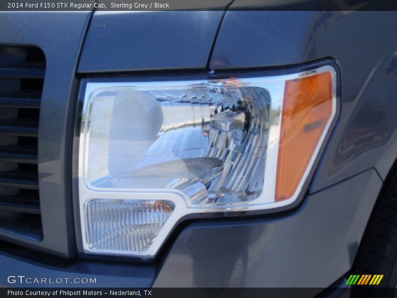 Sterling Grey / Black 2014 Ford F150 STX Regular Cab