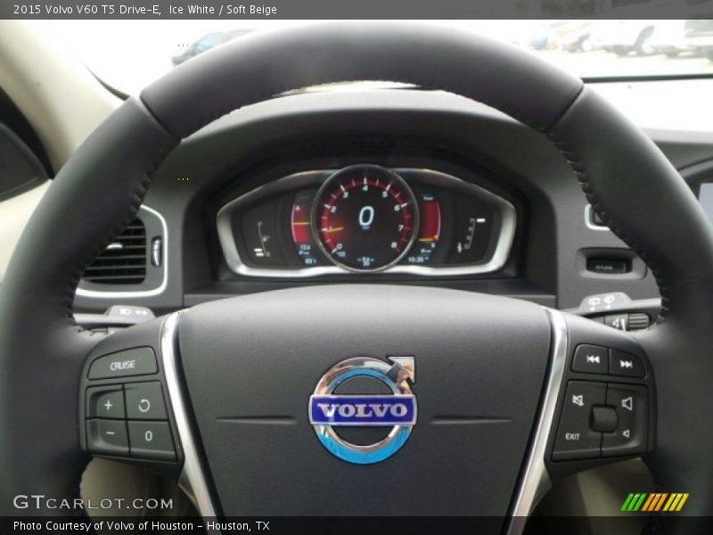 Ice White / Soft Beige 2015 Volvo V60 T5 Drive-E