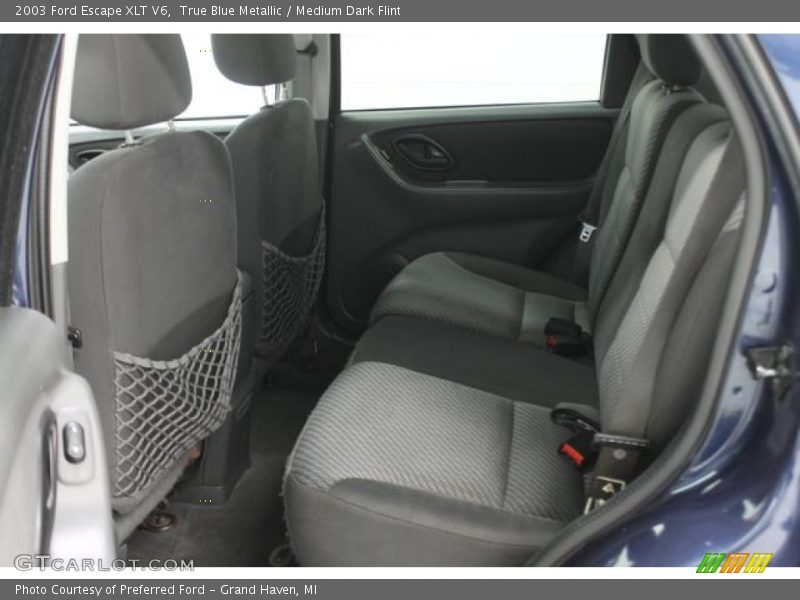 True Blue Metallic / Medium Dark Flint 2003 Ford Escape XLT V6