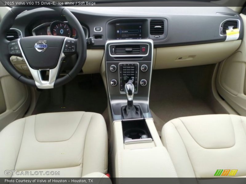 Ice White / Soft Beige 2015 Volvo V60 T5 Drive-E