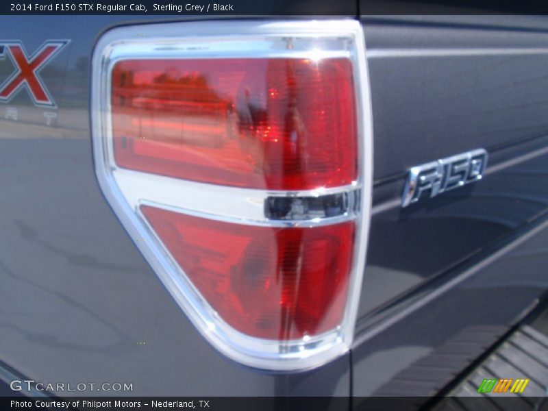 Sterling Grey / Black 2014 Ford F150 STX Regular Cab