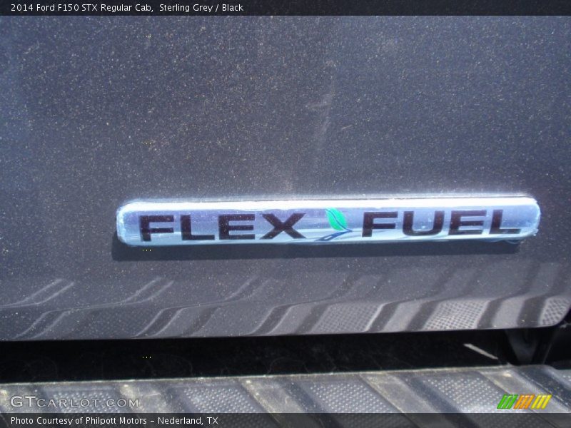 Sterling Grey / Black 2014 Ford F150 STX Regular Cab