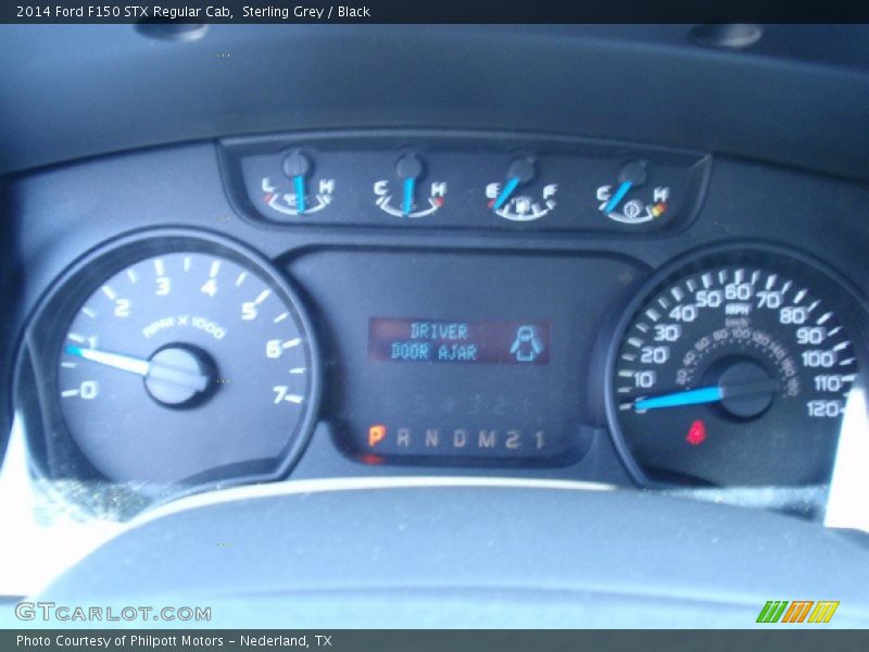Sterling Grey / Black 2014 Ford F150 STX Regular Cab