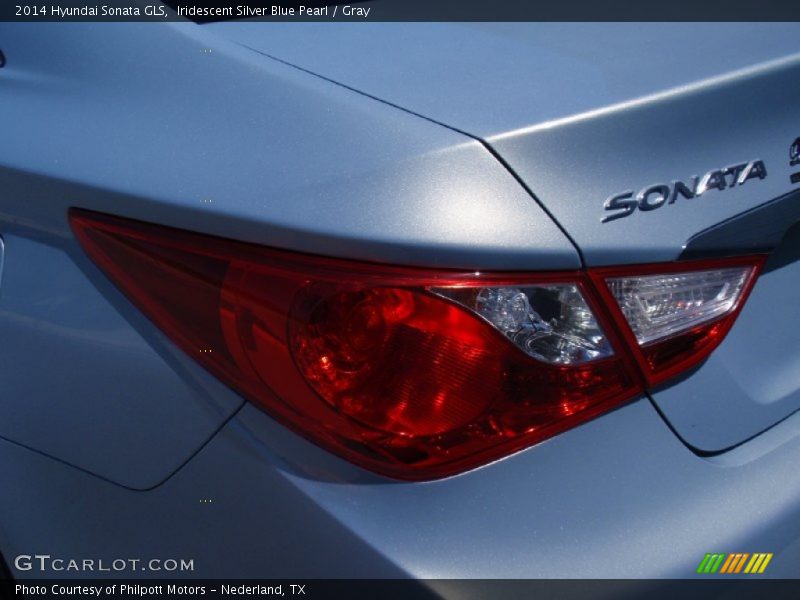 Iridescent Silver Blue Pearl / Gray 2014 Hyundai Sonata GLS