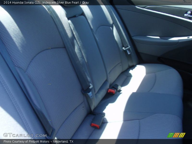 Iridescent Silver Blue Pearl / Gray 2014 Hyundai Sonata GLS