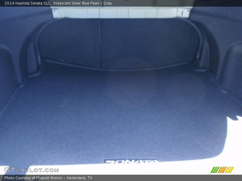 Iridescent Silver Blue Pearl / Gray 2014 Hyundai Sonata GLS