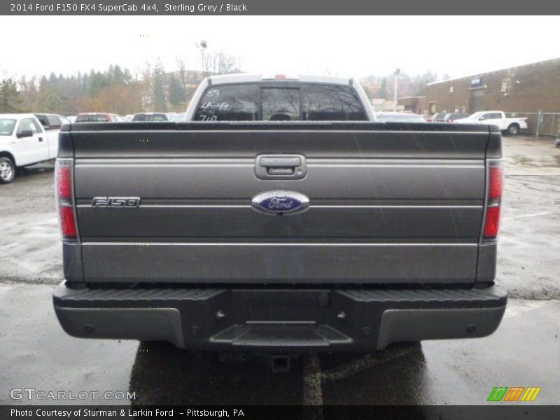 Sterling Grey / Black 2014 Ford F150 FX4 SuperCab 4x4