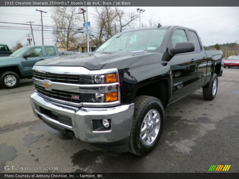 Black / Jet Black 2015 Chevrolet Silverado 2500HD LT Double Cab 4x4