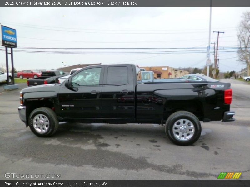 Black / Jet Black 2015 Chevrolet Silverado 2500HD LT Double Cab 4x4