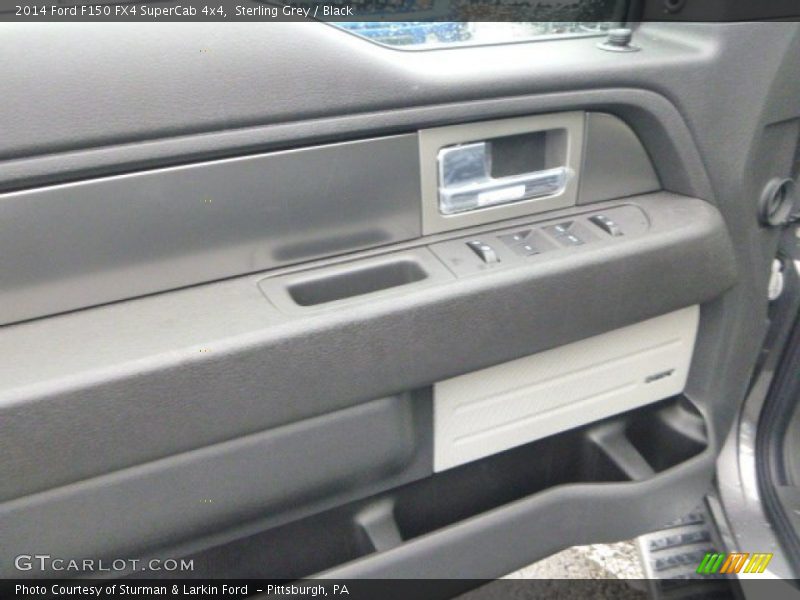 Sterling Grey / Black 2014 Ford F150 FX4 SuperCab 4x4
