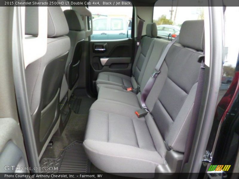 Rear Seat of 2015 Silverado 2500HD LT Double Cab 4x4