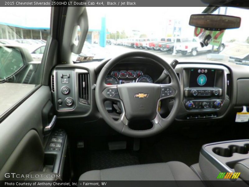Dashboard of 2015 Silverado 2500HD LT Double Cab 4x4