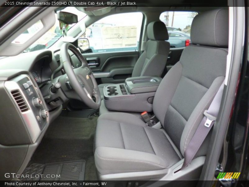 Front Seat of 2015 Silverado 2500HD LT Double Cab 4x4
