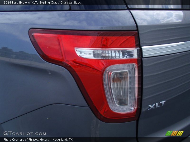 Sterling Gray / Charcoal Black 2014 Ford Explorer XLT
