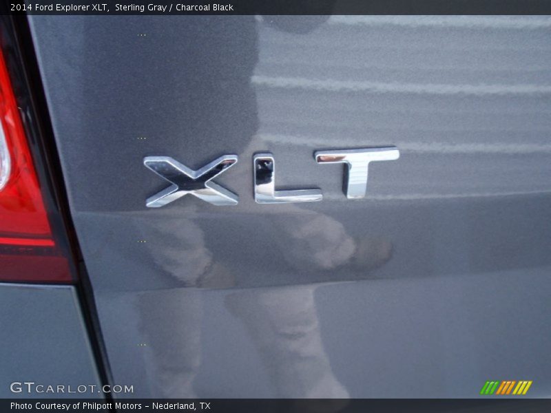 Sterling Gray / Charcoal Black 2014 Ford Explorer XLT