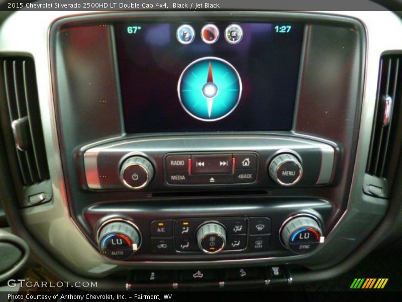 Controls of 2015 Silverado 2500HD LT Double Cab 4x4