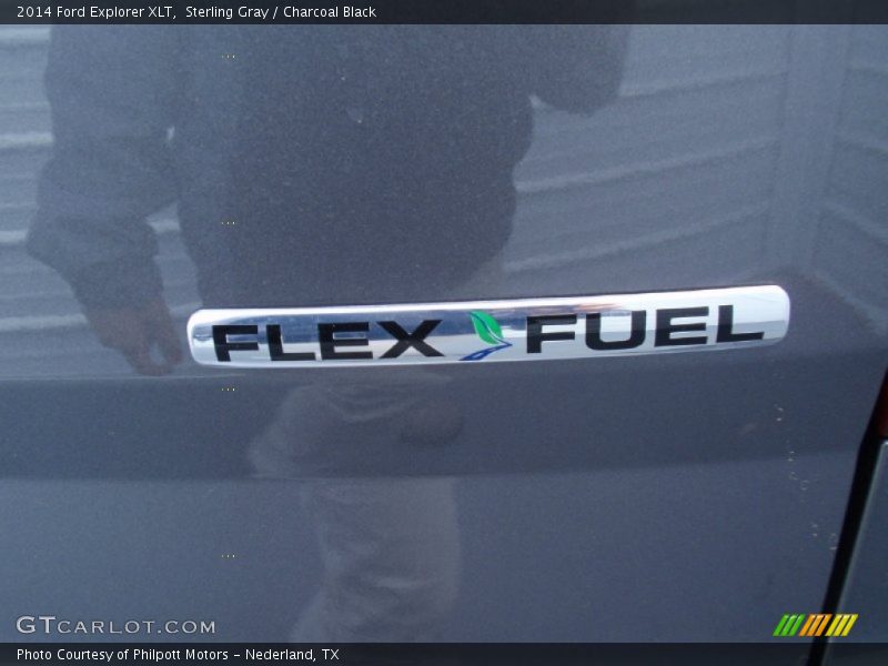 Sterling Gray / Charcoal Black 2014 Ford Explorer XLT