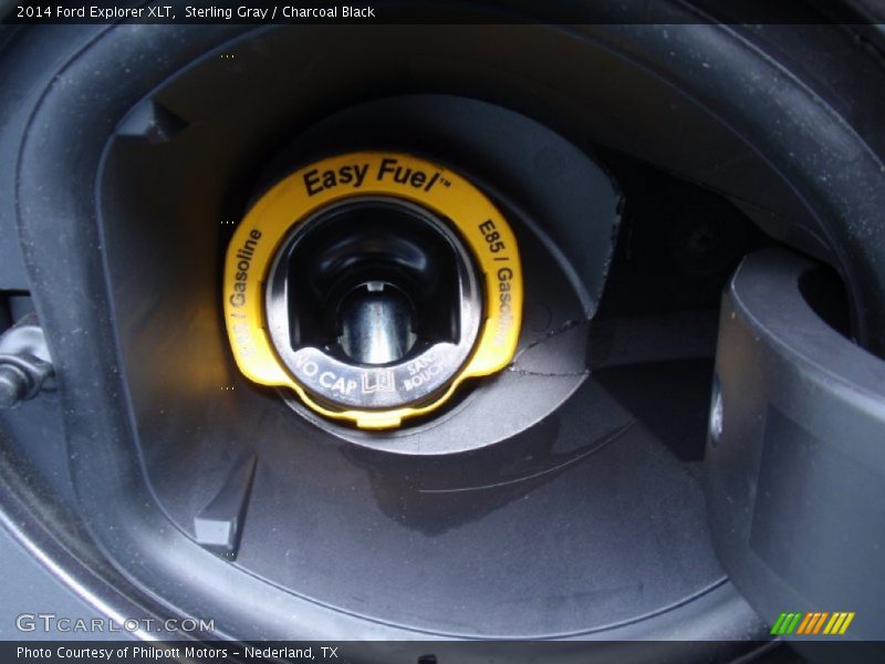 Sterling Gray / Charcoal Black 2014 Ford Explorer XLT