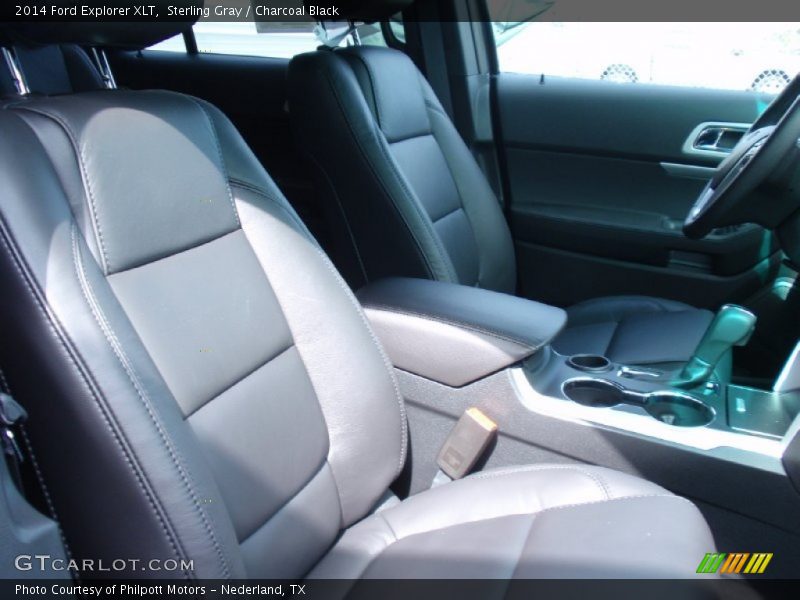 Sterling Gray / Charcoal Black 2014 Ford Explorer XLT