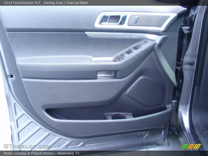 Sterling Gray / Charcoal Black 2014 Ford Explorer XLT