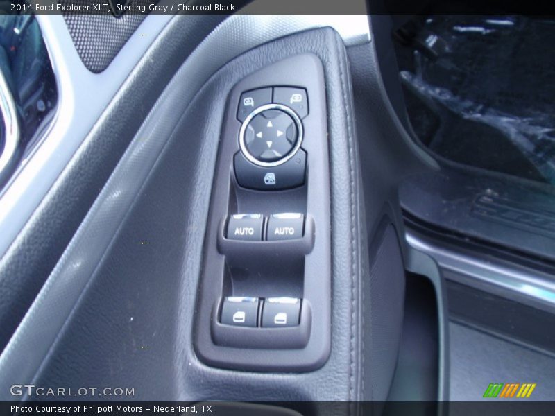 Sterling Gray / Charcoal Black 2014 Ford Explorer XLT