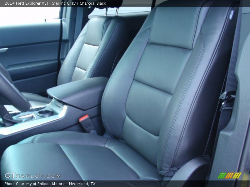 Sterling Gray / Charcoal Black 2014 Ford Explorer XLT