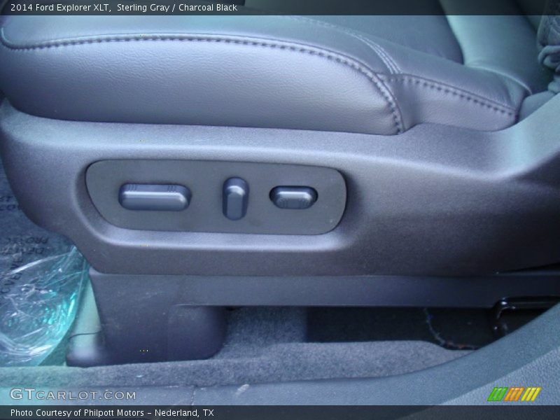 Sterling Gray / Charcoal Black 2014 Ford Explorer XLT