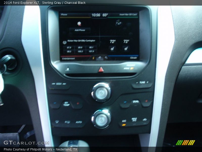 Sterling Gray / Charcoal Black 2014 Ford Explorer XLT