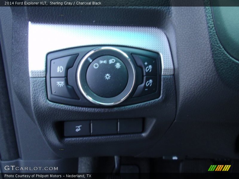 Sterling Gray / Charcoal Black 2014 Ford Explorer XLT