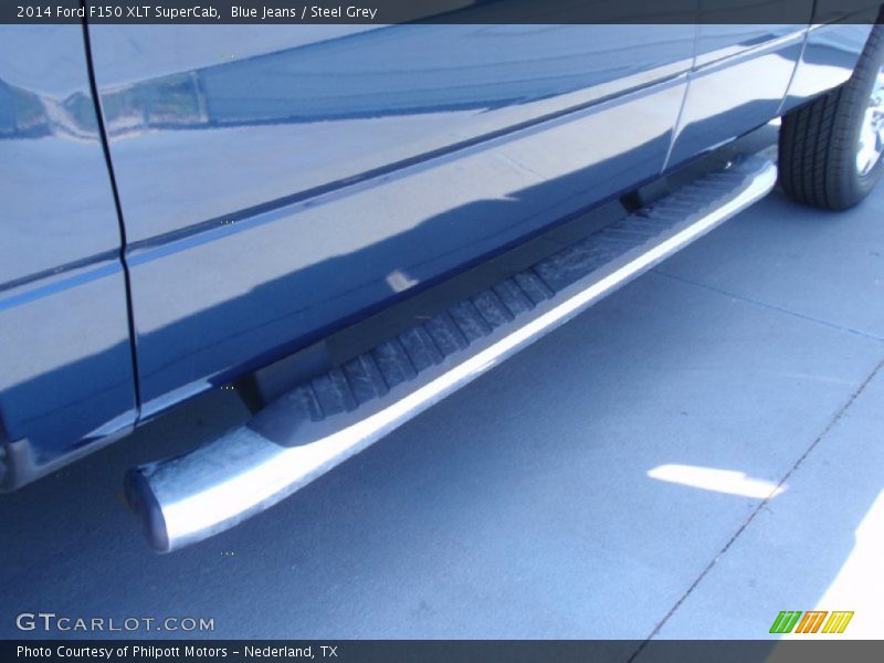Blue Jeans / Steel Grey 2014 Ford F150 XLT SuperCab