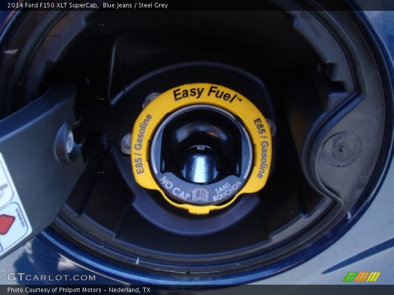 Blue Jeans / Steel Grey 2014 Ford F150 XLT SuperCab