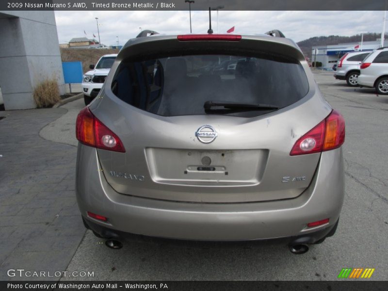 Tinted Bronze Metallic / Black 2009 Nissan Murano S AWD