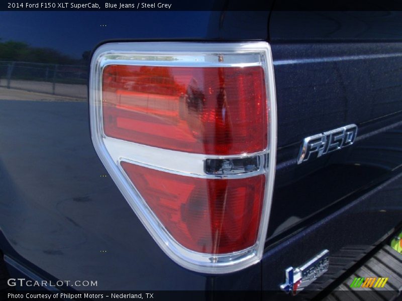 Blue Jeans / Steel Grey 2014 Ford F150 XLT SuperCab