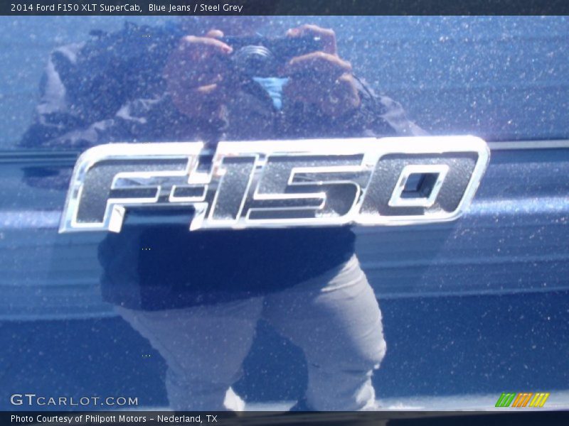 Blue Jeans / Steel Grey 2014 Ford F150 XLT SuperCab