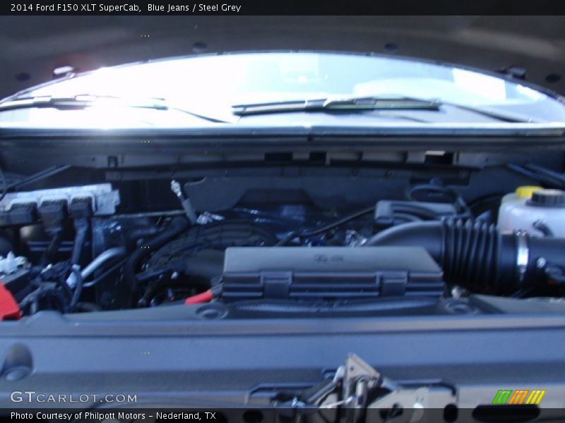 Blue Jeans / Steel Grey 2014 Ford F150 XLT SuperCab