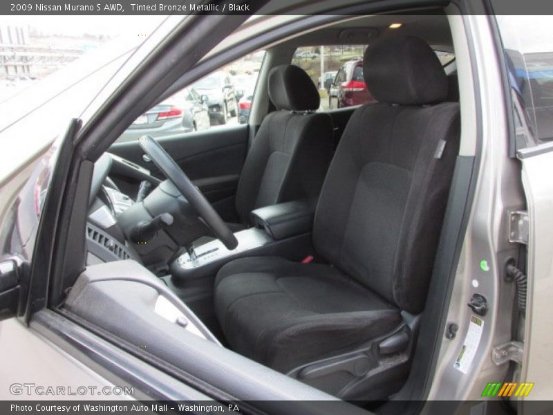 Tinted Bronze Metallic / Black 2009 Nissan Murano S AWD