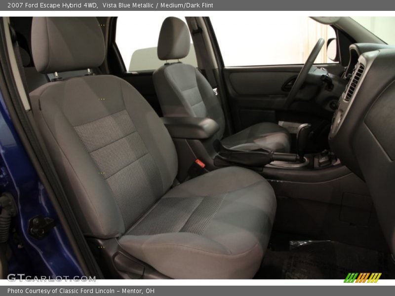 Vista Blue Metallic / Medium/Dark Flint 2007 Ford Escape Hybrid 4WD