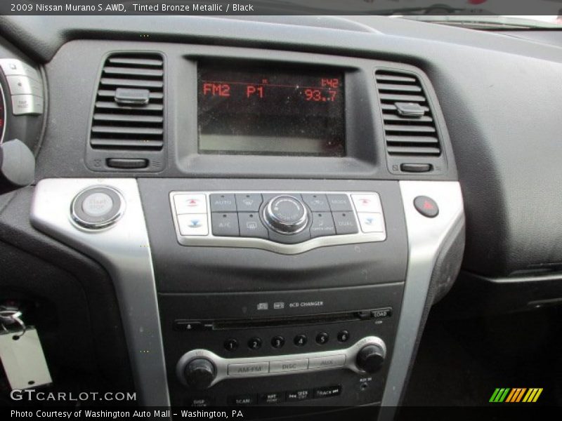 Tinted Bronze Metallic / Black 2009 Nissan Murano S AWD