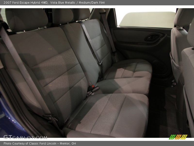 Vista Blue Metallic / Medium/Dark Flint 2007 Ford Escape Hybrid 4WD