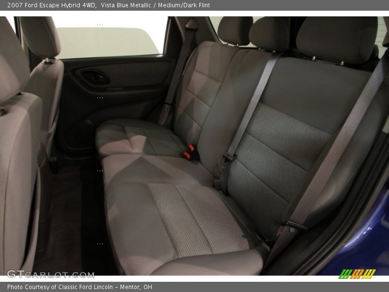 Vista Blue Metallic / Medium/Dark Flint 2007 Ford Escape Hybrid 4WD